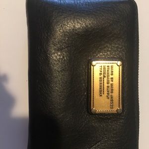 Marc by Marc Jacobs wallet- Black Leather